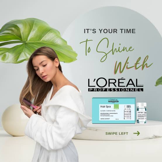 L'Oréal Hair Spa Hydrating Concentrate - 6pcs x 8ml