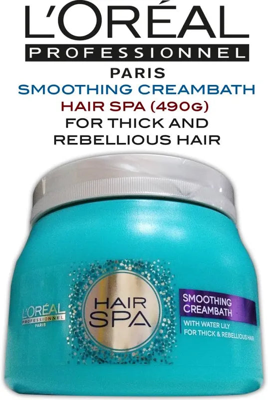 L'Oréal Deep Smoothening Hair Spa Creambath - 490g