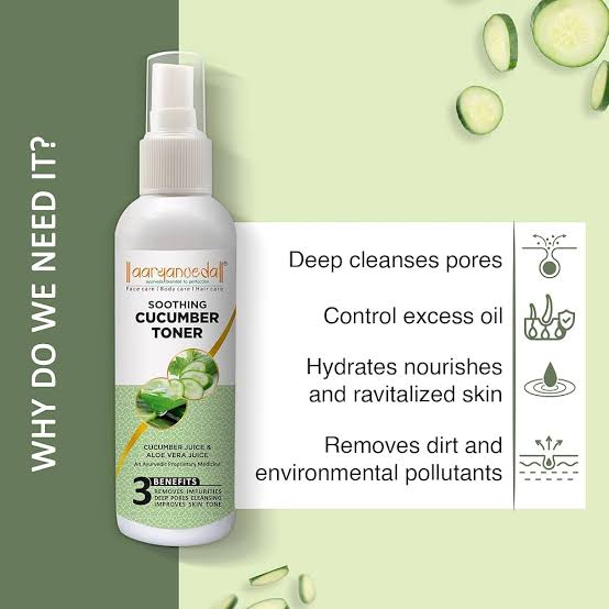 Aryanveda Cucumber Toner - 100ml