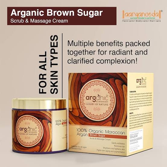 Aryanveda Brown Sugar Scrub - 100g
