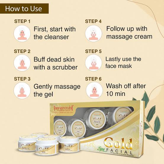 Aryanveda 24 Carat Gold Kit - 210g