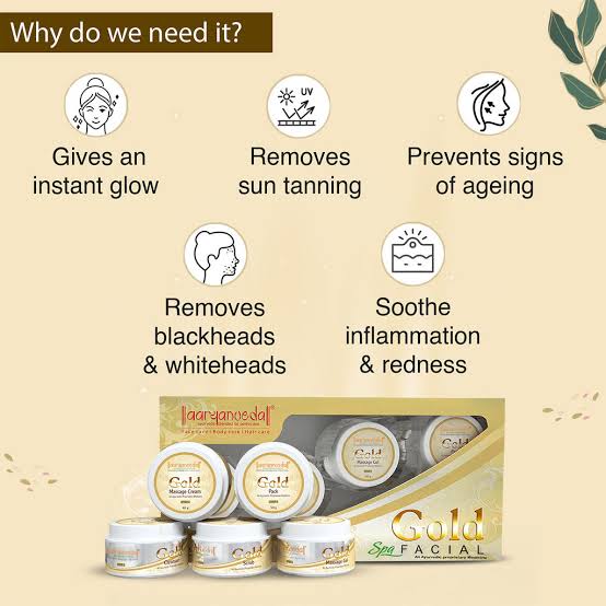 Aryanveda 24 Carat Gold Kit - 210g