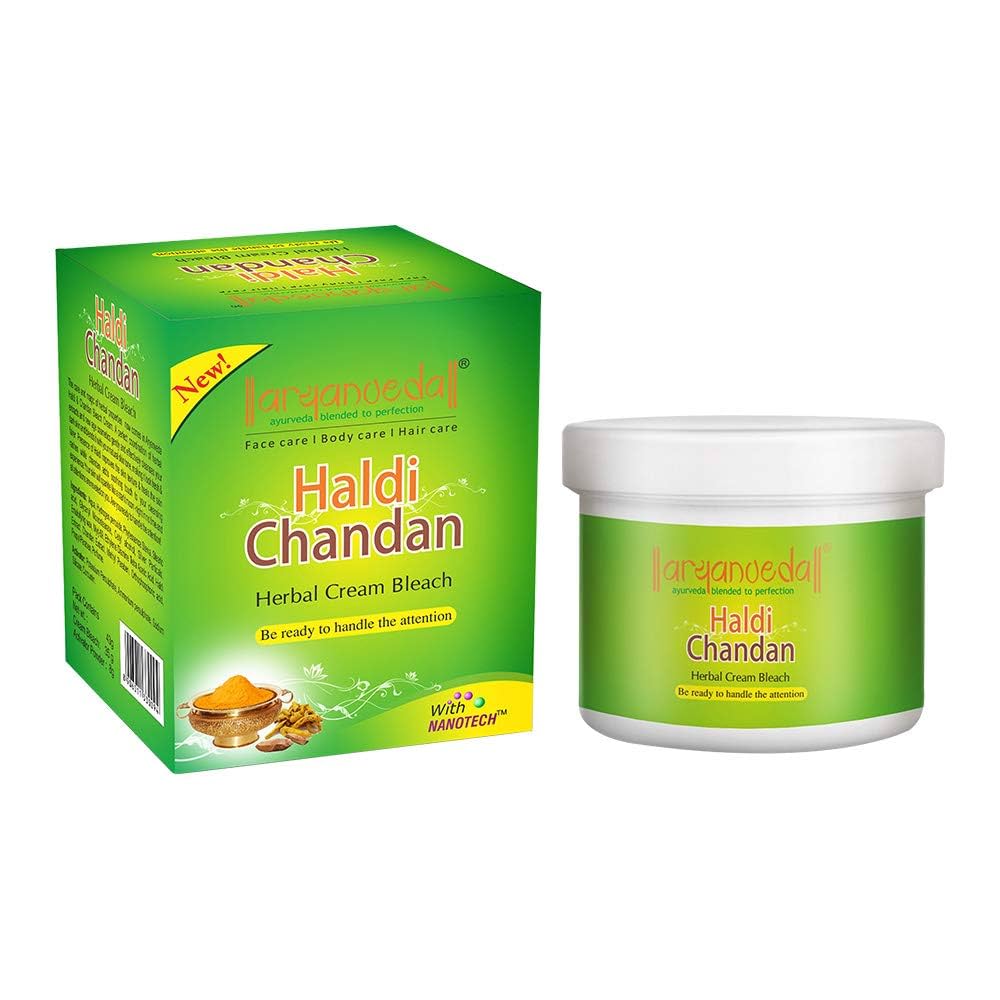 Aryanveda Haldi Chandan Bleach Cream - 43g