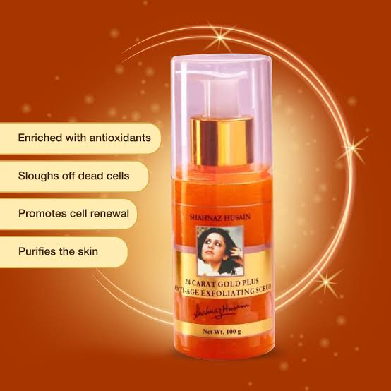 Shahnaz Husain 24 Carat Gold Scrub (100gm)