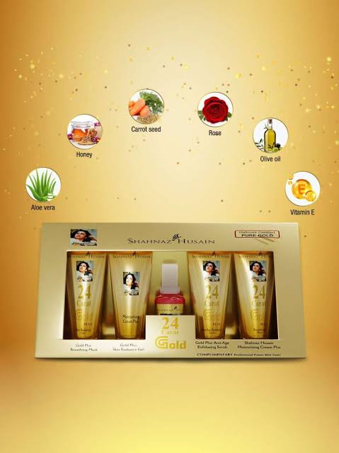 Shahnaz Husain 24 Carat Gold Facial Kit (55gm)