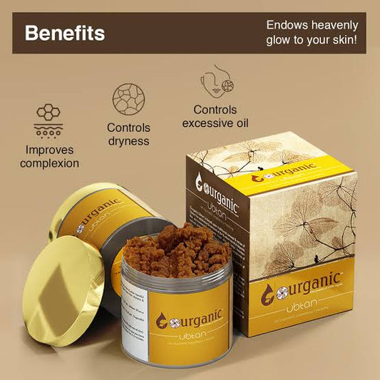 Ourganic Turmeric & Sandalwood Ubtan - 100g