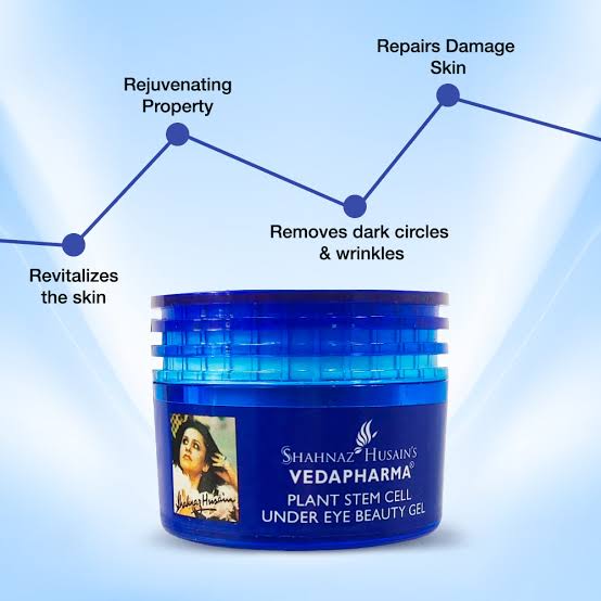 Shahnaz Husain Plant Stem Cell Under Eye Gel for Dark Circles and Fine Lines - 25ml