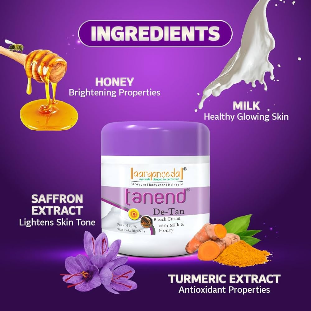 Aryanveda Anti-Tan Bleach - 450g ( Natural Bleach)