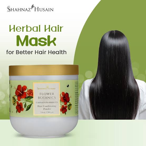 Shahnaz Husain Flower Botanic Hair Conditioning Mask - 200g ( Anti Hair Loss and Conditioning)