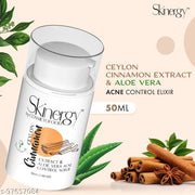 SkinEnergy Cinnamon and Aloe Vera Acne Scrub - 50ml