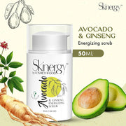 SkinEnergy Avocado and Ginseng Scrub - 50ml