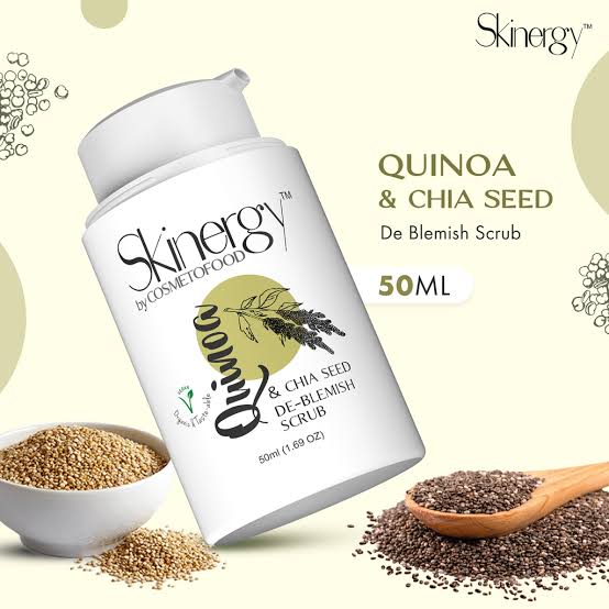 SkinEnergy Quinoa and Papaya De-Blemish Scrub - 50ml