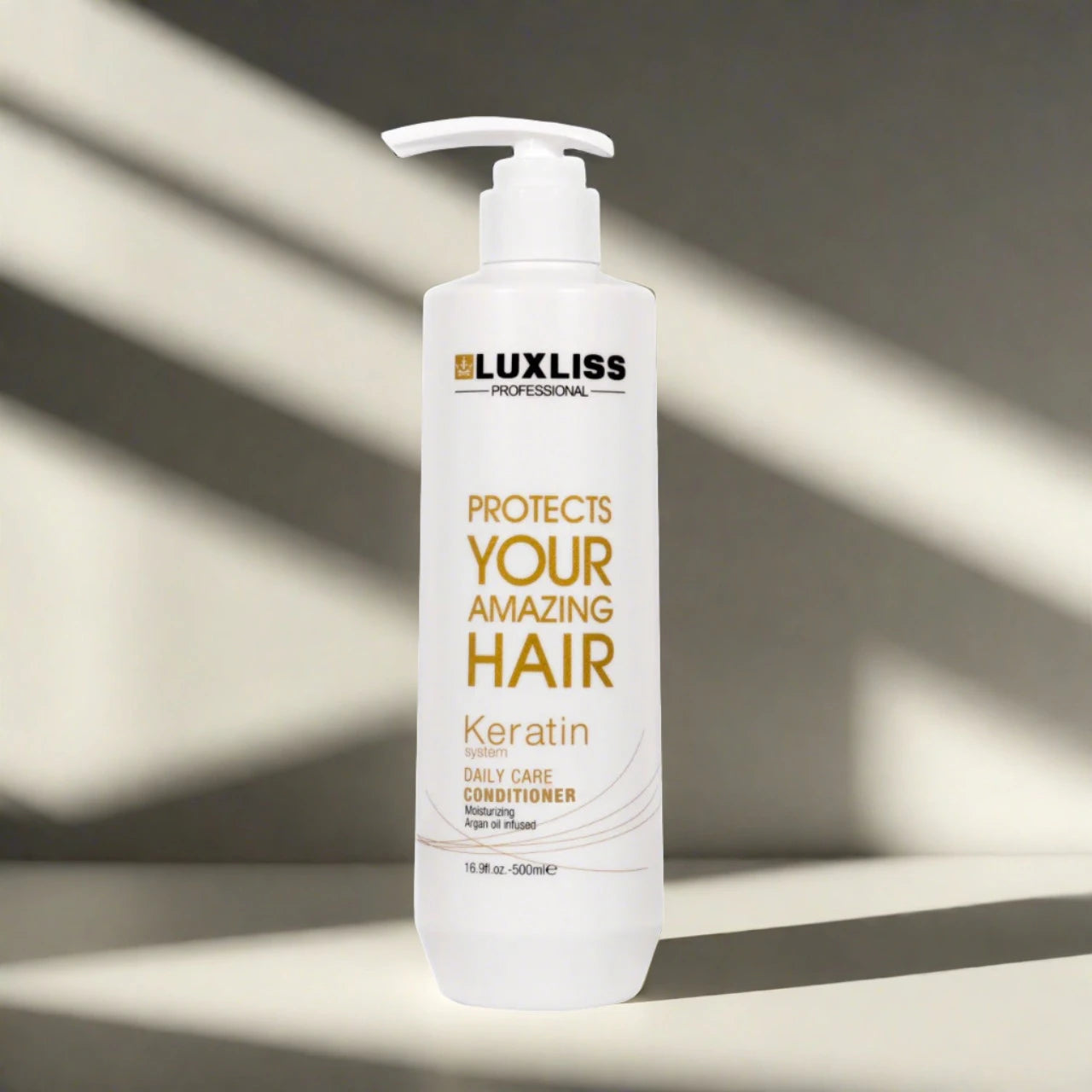 keratin daily care conditioner 500ml front of bottle