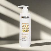 keratin daily care conditioner 500ml front of bottle