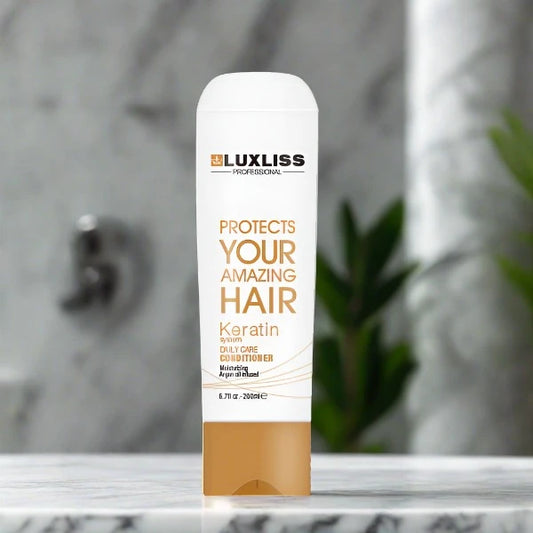 Keratin Daily Care Conditioner front of bottle