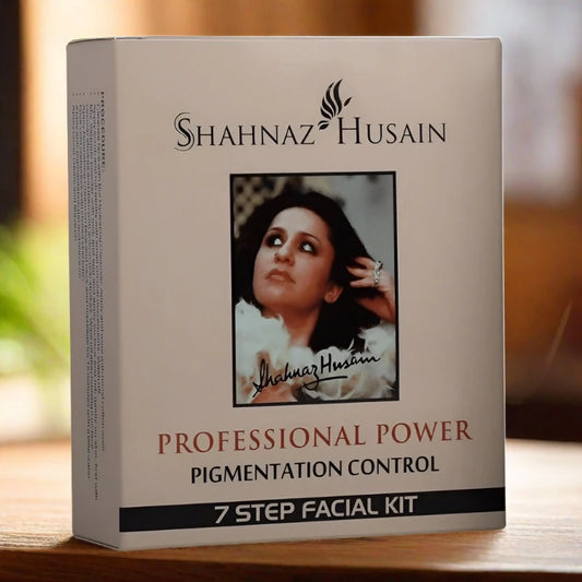 Shahnaz Husain Professional Power Pigmentation Facial Kit - Pack of 7