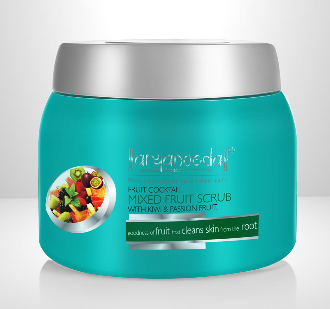 Aryanveda Mixed Fruit Scrub - 400g