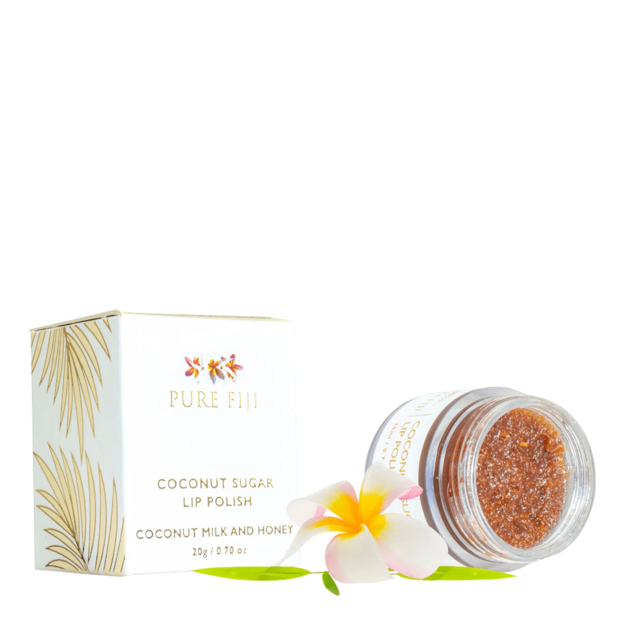 Pure Fiji Lip Polish Milk and Honey 20gms