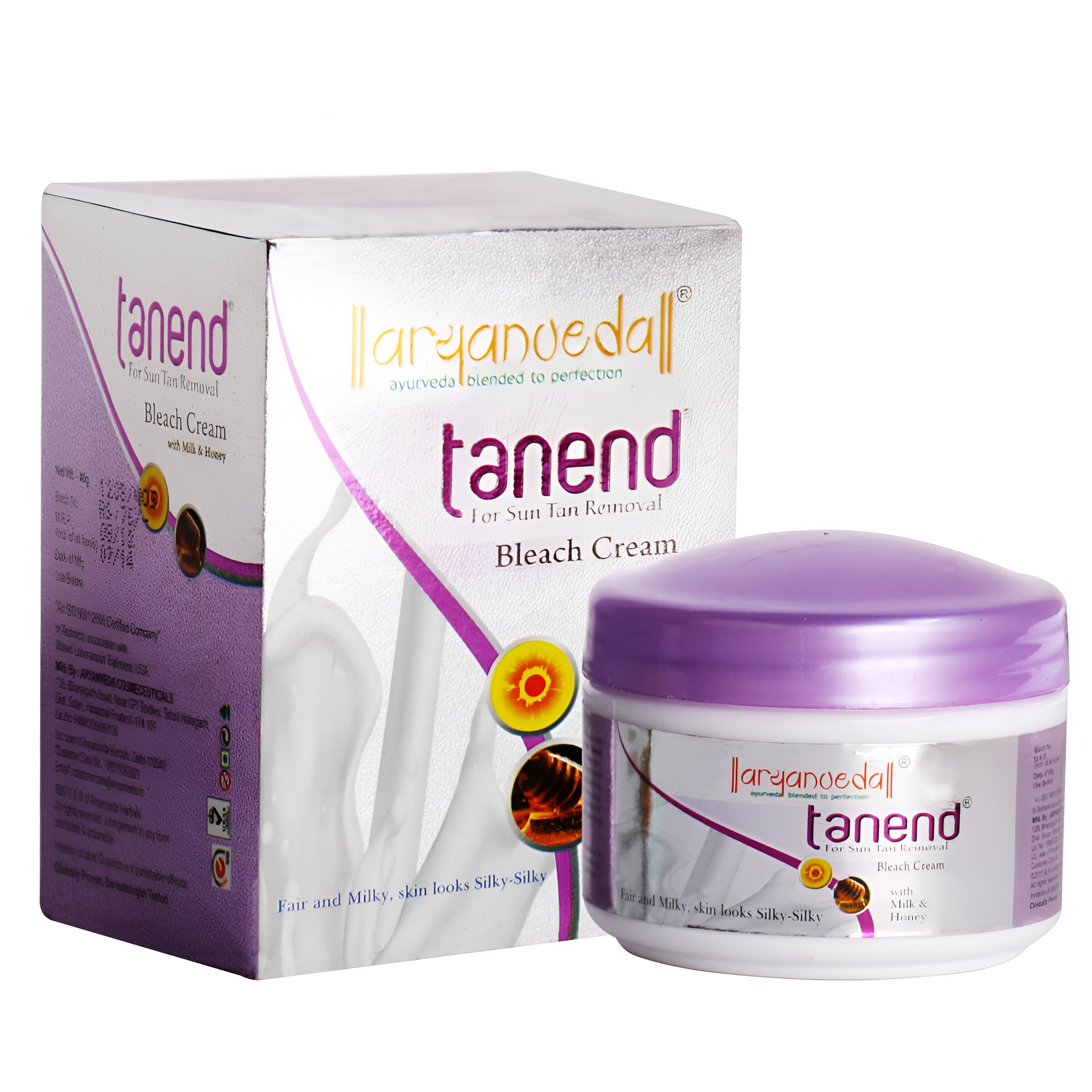 Aryanveda Anti-Tan Bleach Cream - 40g