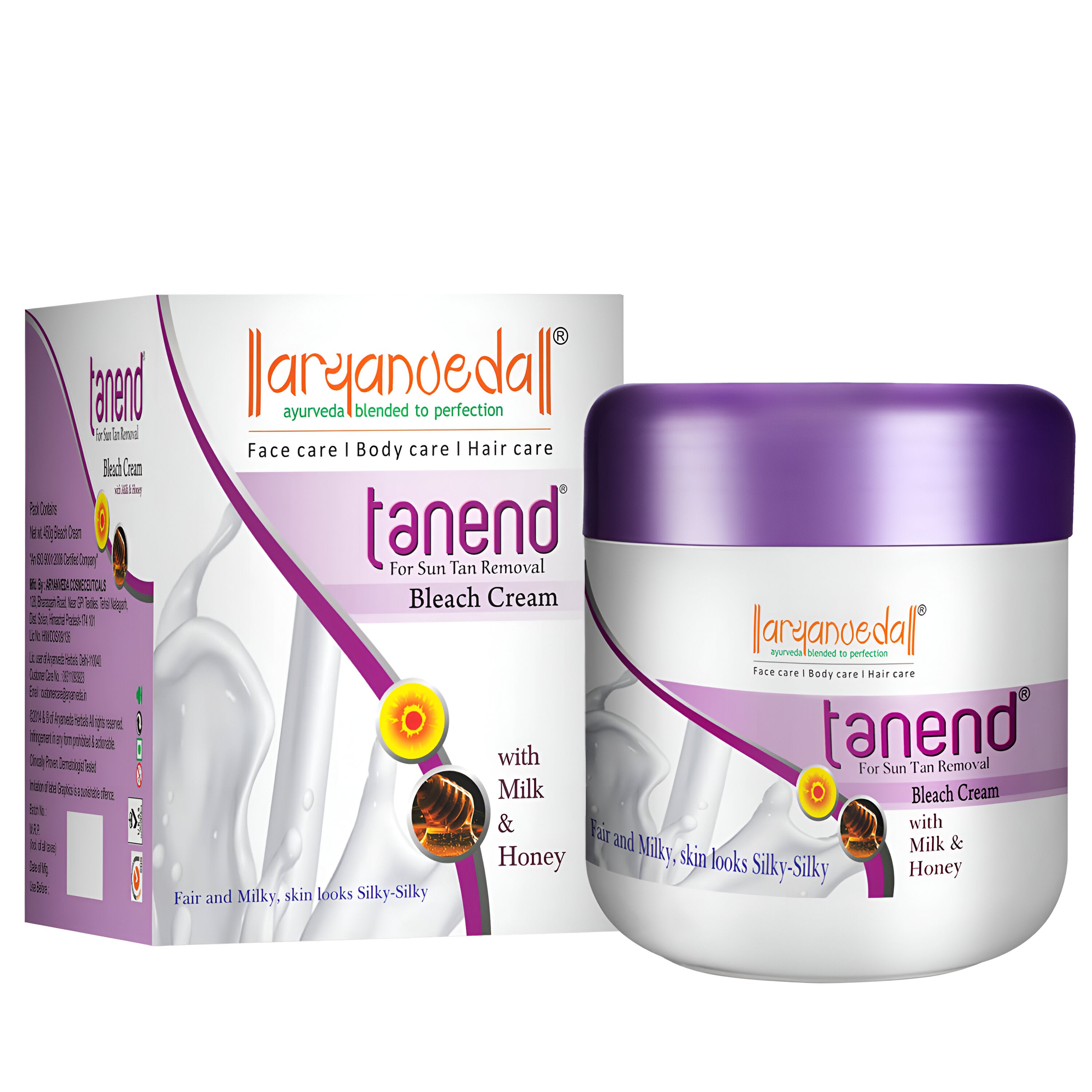 Aryanveda DeTan Bleach - 450g ( Natural Bleach)No activator