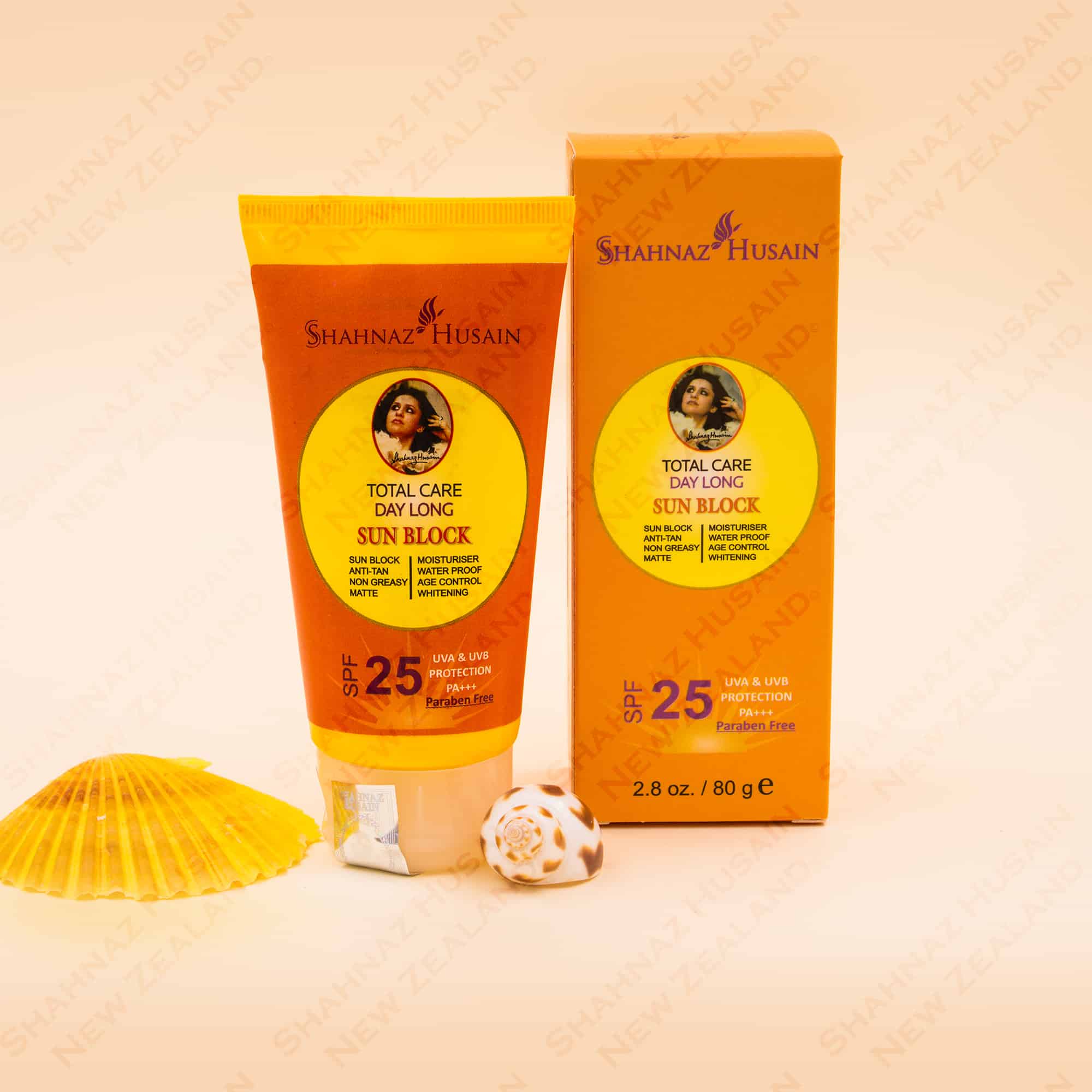 Shahnaz Husain Nano Sun Block SPF 25 - 80g