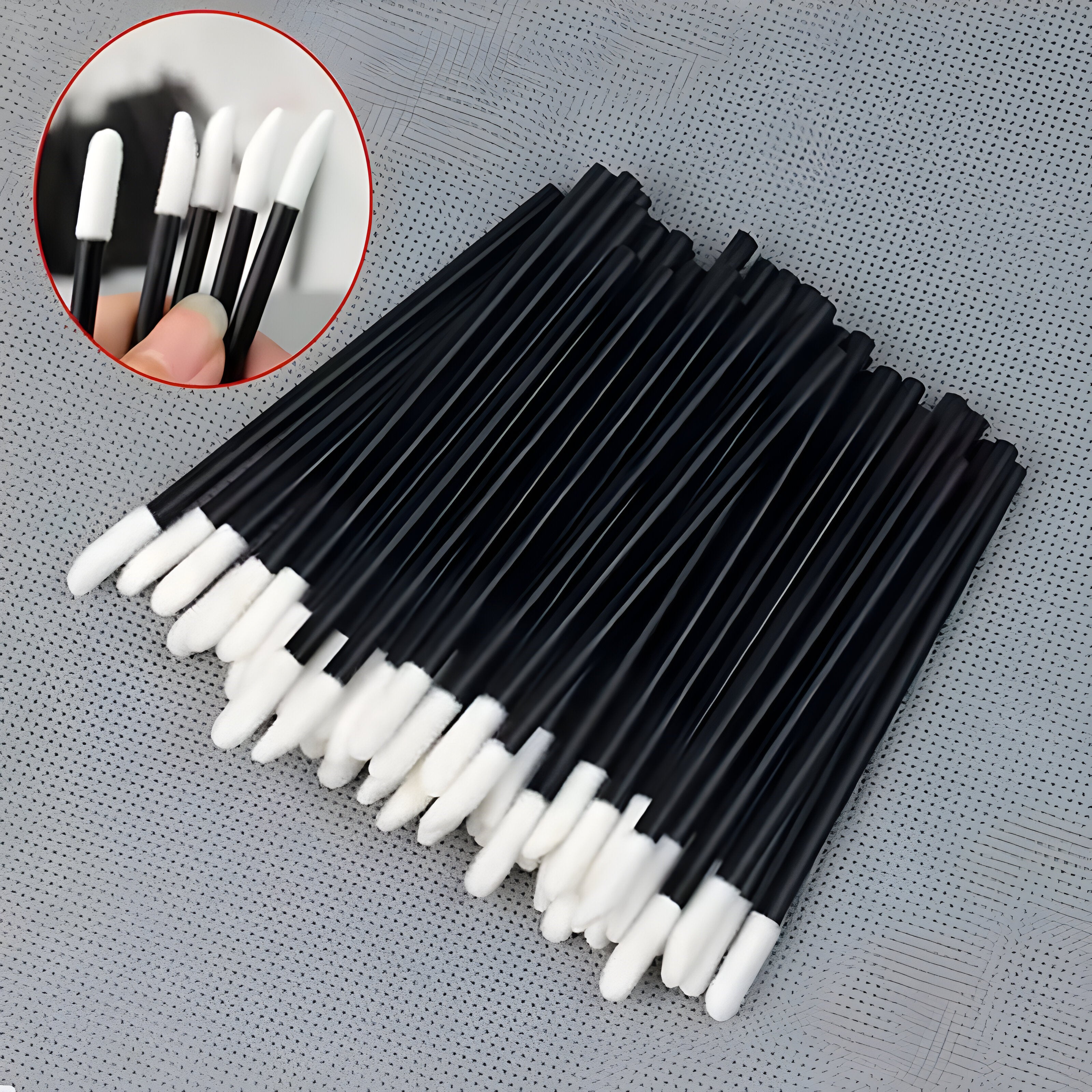 Disposable Eyelash Lip Brush - 50pcs