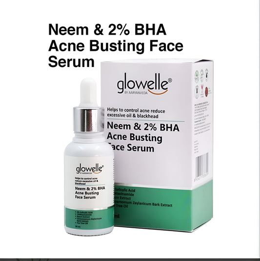 Aryanveda Glowelle Acne Busting Serum - 30ml