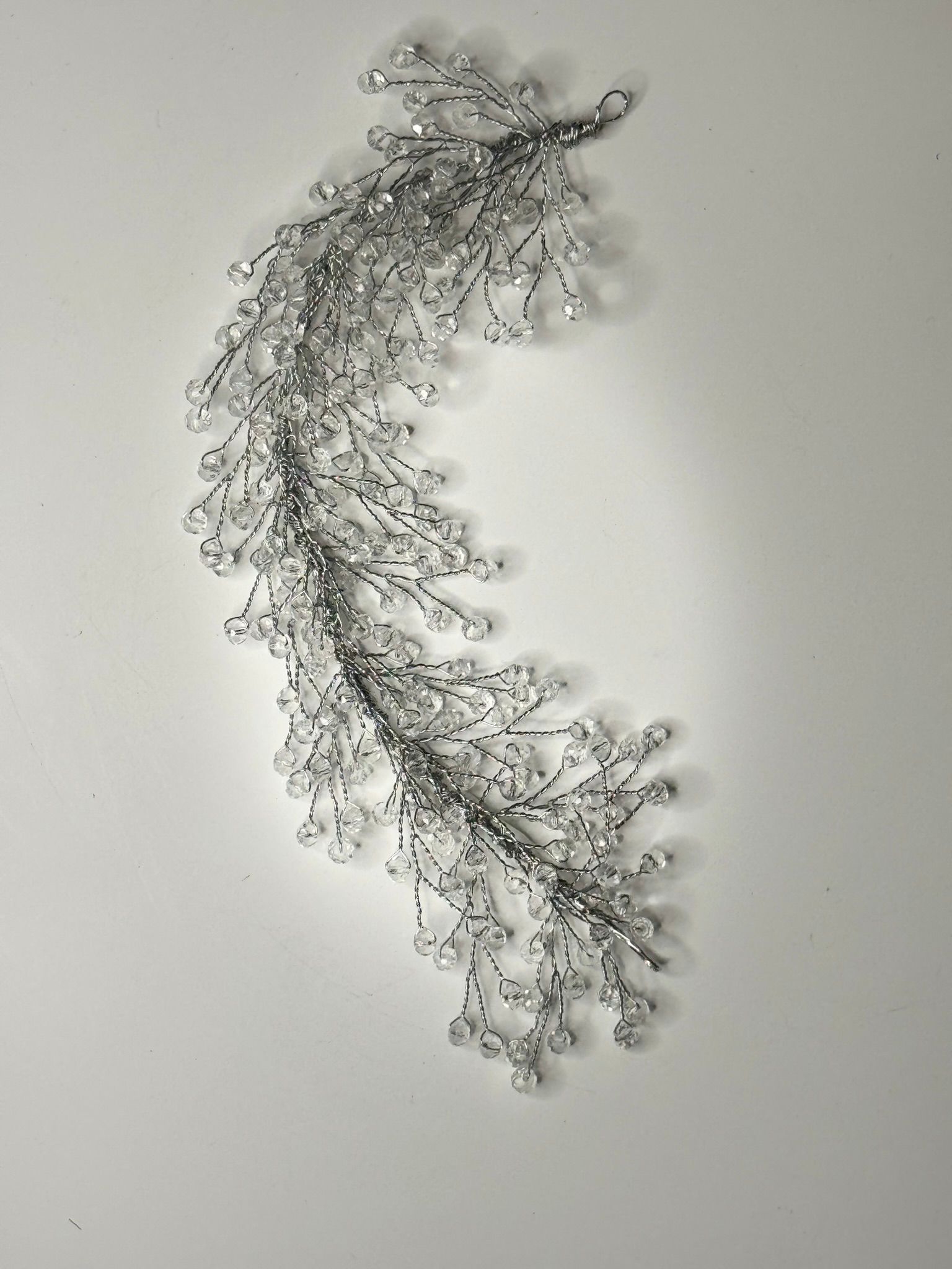 Stunning Silver Hair Accessory