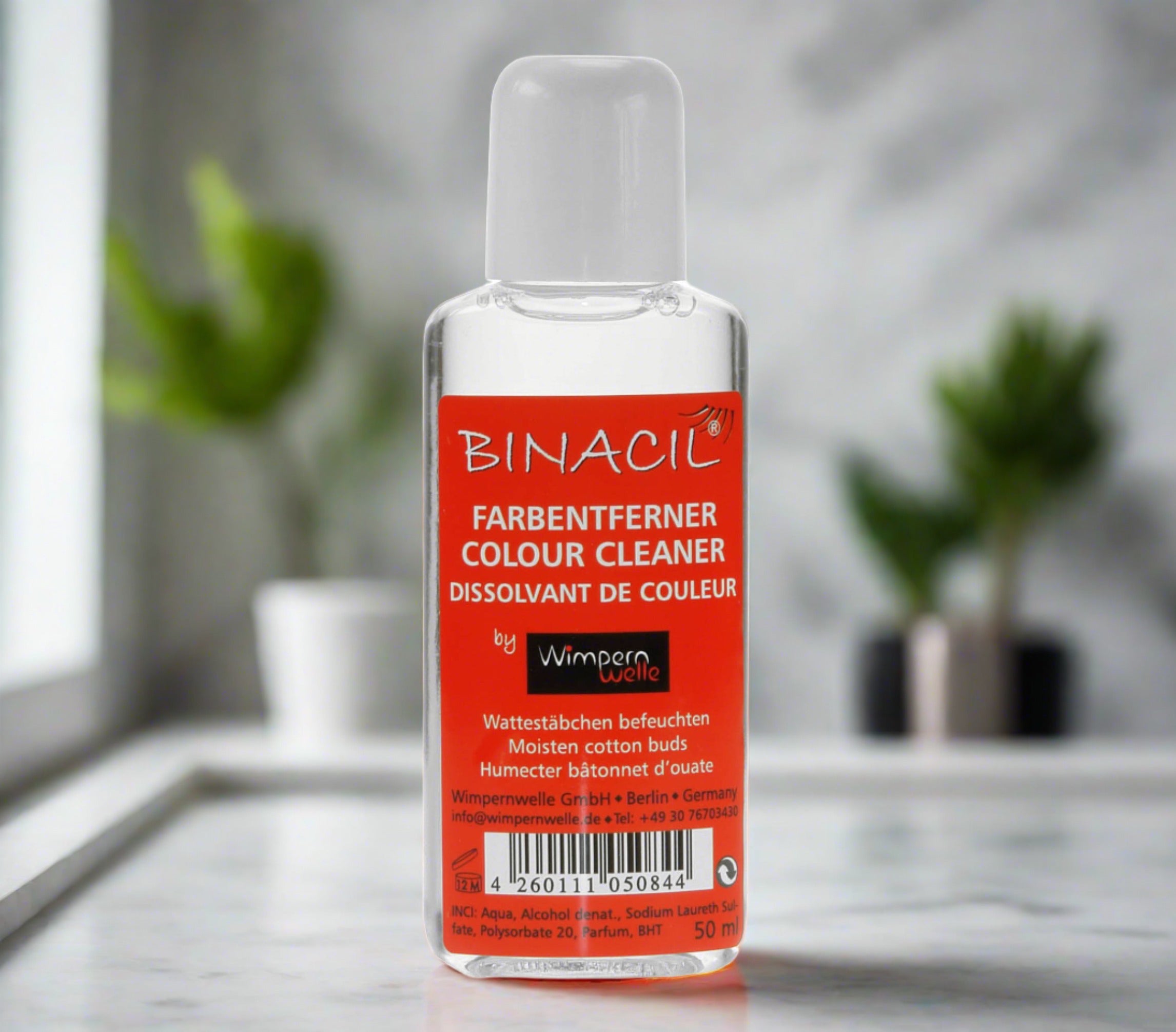 alt="binacil eyebrow and eyelash tint remover"