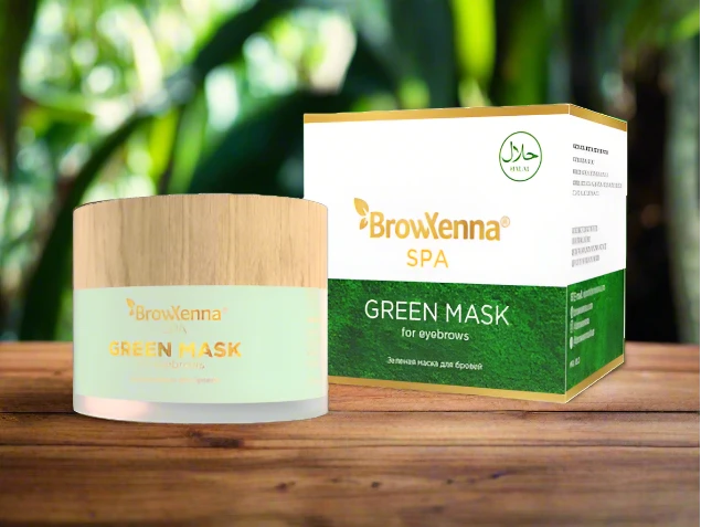 BrowXenna Eyebrow Green Mask - 15ml