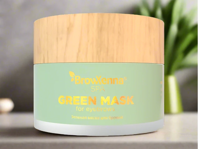 BrowXenna Eyebrow Green Mask - 15ml