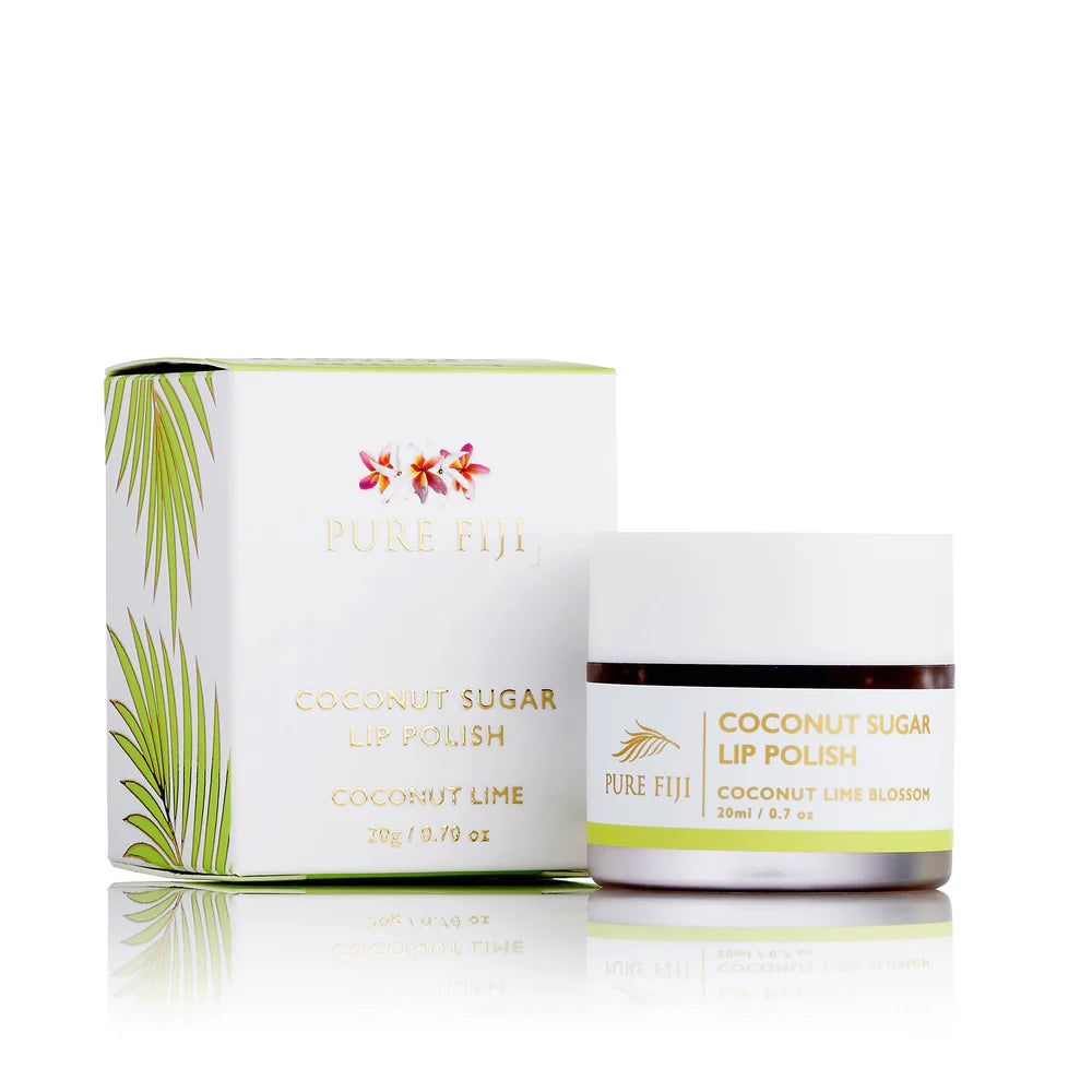 Pure Fiji Lip Polish 20gms Coconut Lime