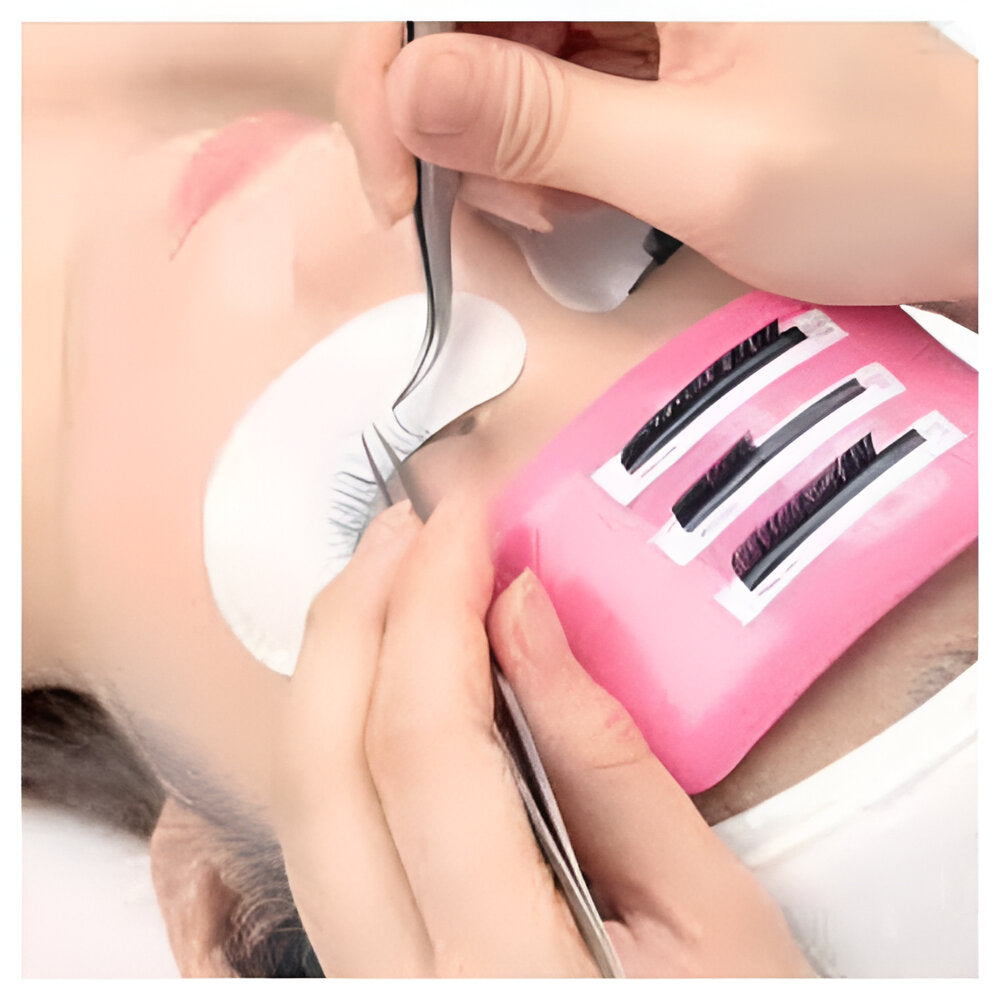 Pink Silicone Lash Tray Holder Pad - 1pc