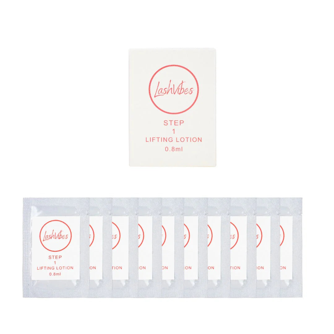 Keratin Lash Lift and Brow Lamination Sachets