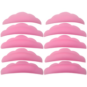 Silicone Eyelash Pads - 10pcs