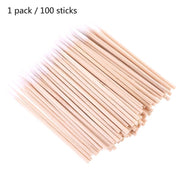 Microblading Pointed Tip Cotton Swabs - 100pcs