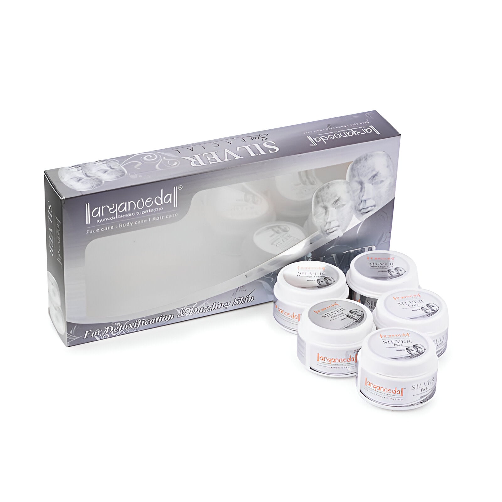 Aryanveda Silver Facial Kit - 210g