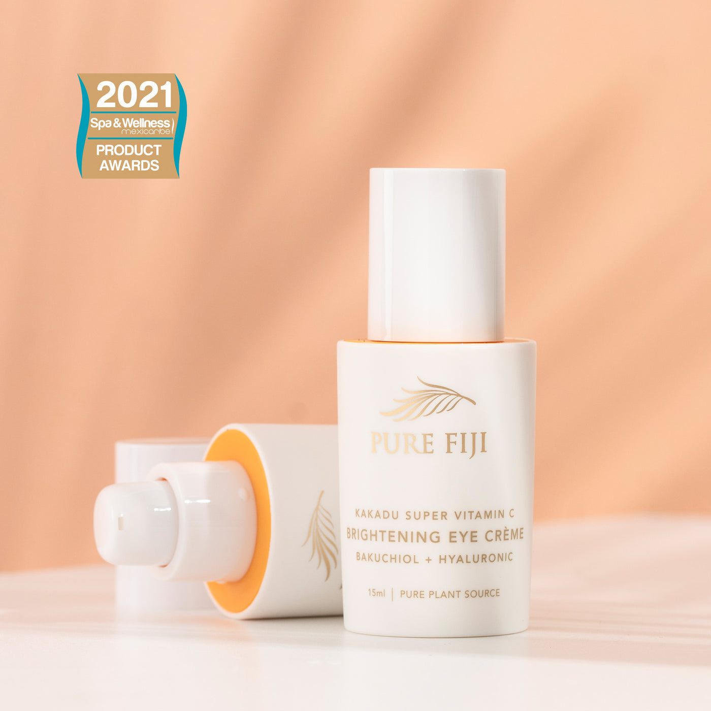 Pure Fiji Vitamin C Brightening C Eye Creme with Bakuchil + Hylaronic 15mls